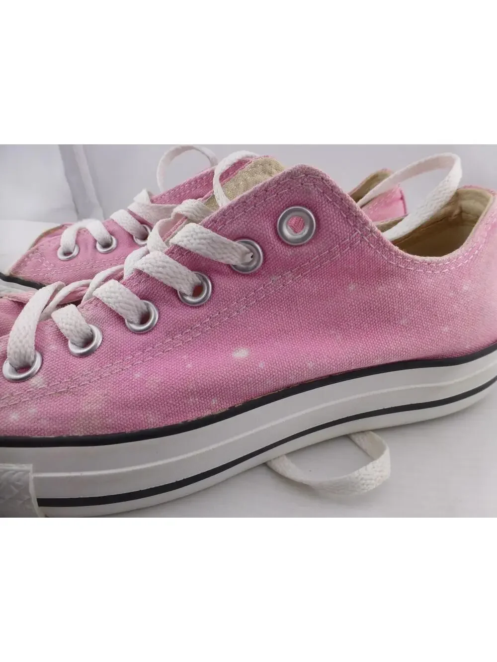 Converse All Star Low Top Sneakers Women's US 8 Pink Canvas M9007 Casual ShoesM3 - Picture 12 of 12
